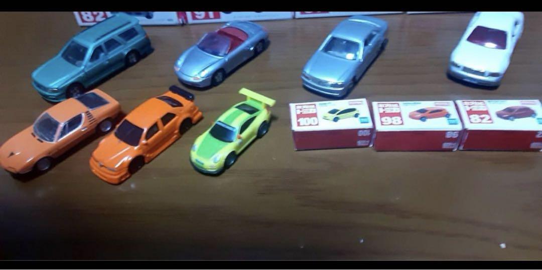 【10台セット】トミカ　ステージア82、ポルシェ91、日産セドリック87他