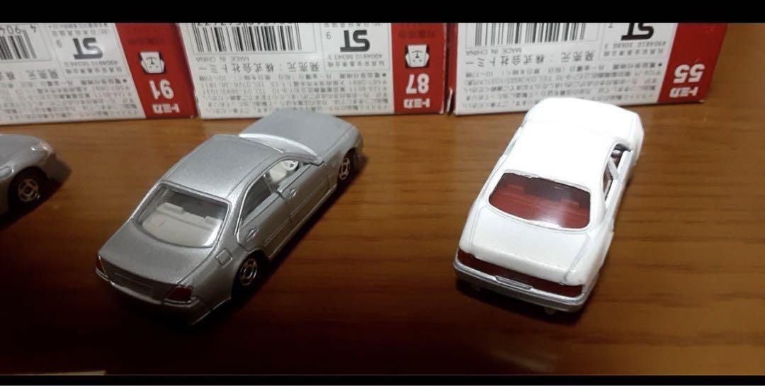 【10台セット】トミカ　ステージア82、ポルシェ91、日産セドリック87他