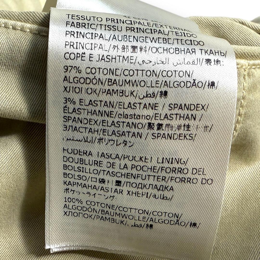 J3090 美品 インコテックススラックス 現行品ギャバジン2プリーツパンツ29