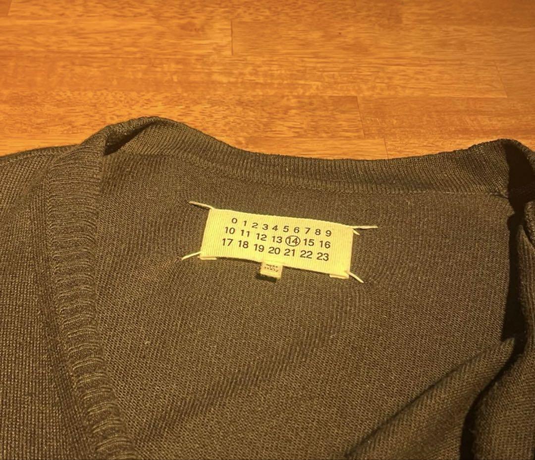 Maison Margiela 14 16ss エルボーパッチカーディガン