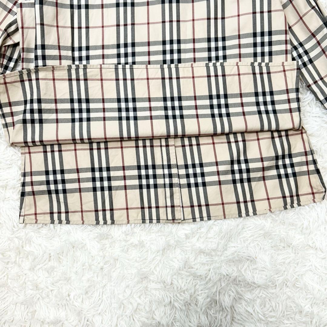 BURBERRY LONDON シャツ ノバチェック ホースロゴ 15号 BURBERRY LONDON シャツ ノバチェック ホースロゴ 15号