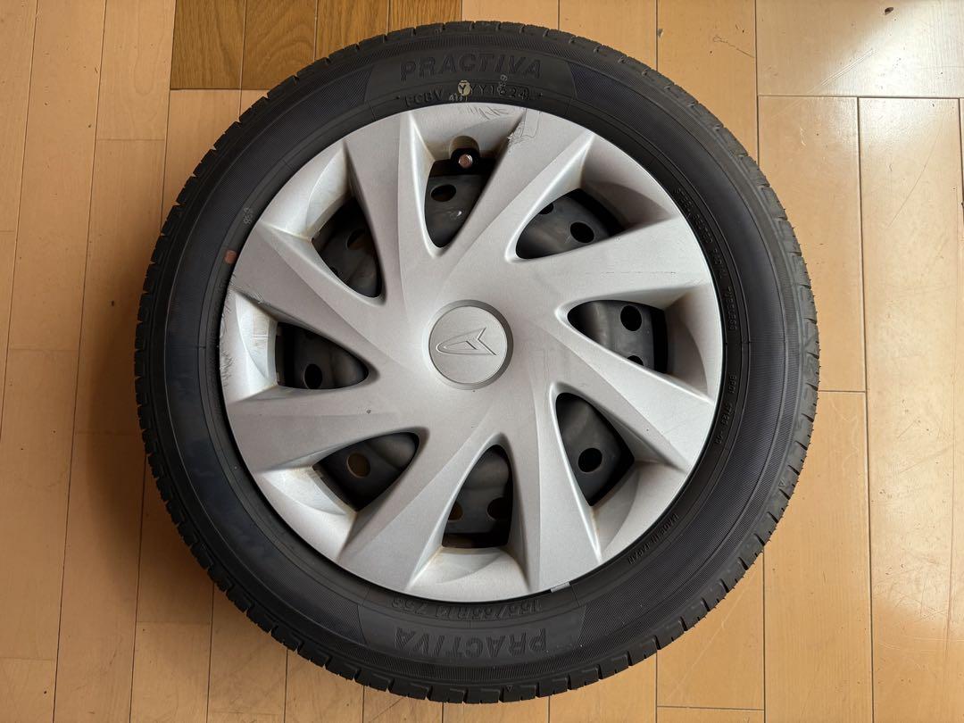 ダイハツ 純正ホイール ノーマルタイヤ155/65R14 走行500キロ程度