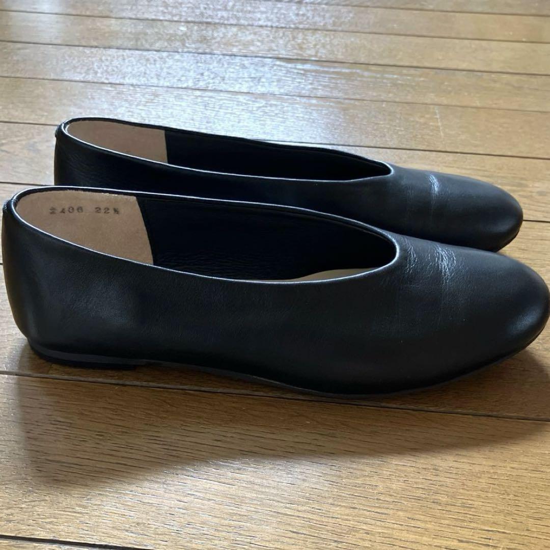 美品★MARGARET HOWELL idea★フラットパンプス  スリッポン