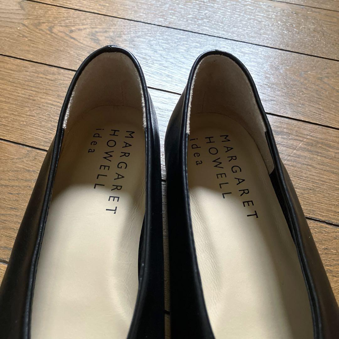 美品★MARGARET HOWELL idea★フラットパンプス  スリッポン
