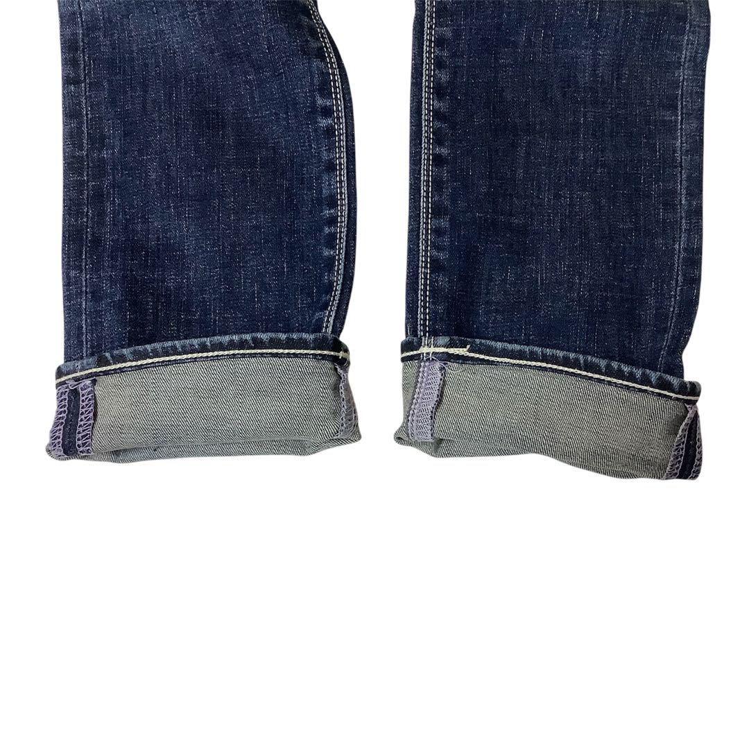【美品】 MOUSSY デニム 27inch ローライズ ジーンズ 大きいサイズ