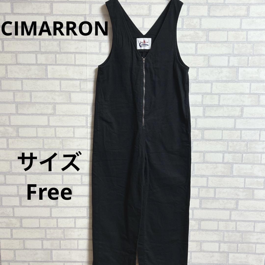 【CIMARRON シマロン】オールインワンサロペット 黒/ブラックレディース