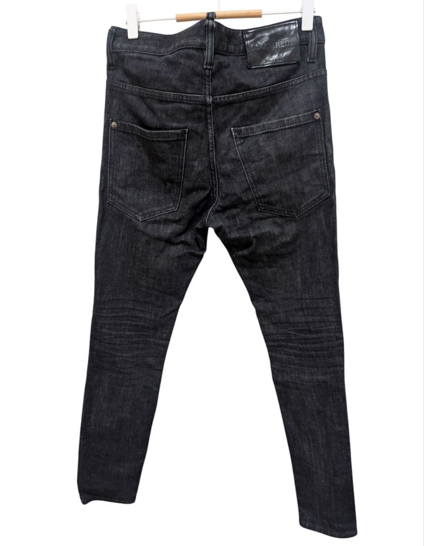DSQUARED2　ディースクエアード　ブラックデニム　スキニー