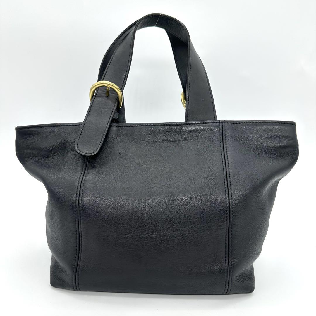 COACH コーチ オールドコーチ ハンドバッグ 黒 レザー D7M-4133