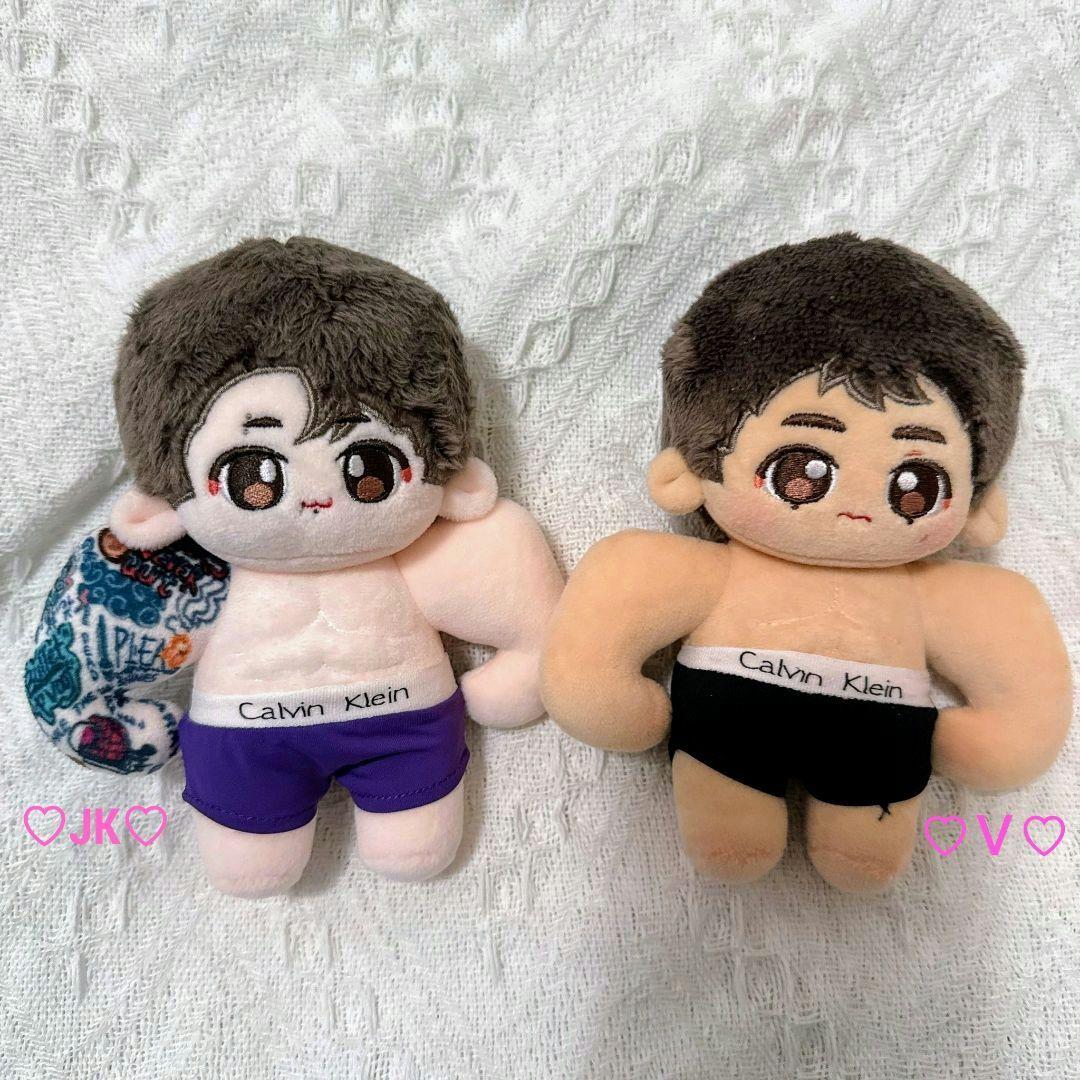 BTS ぬいぐるみ 10cm Jungkook ジョングク ジン ジミンＶテテ