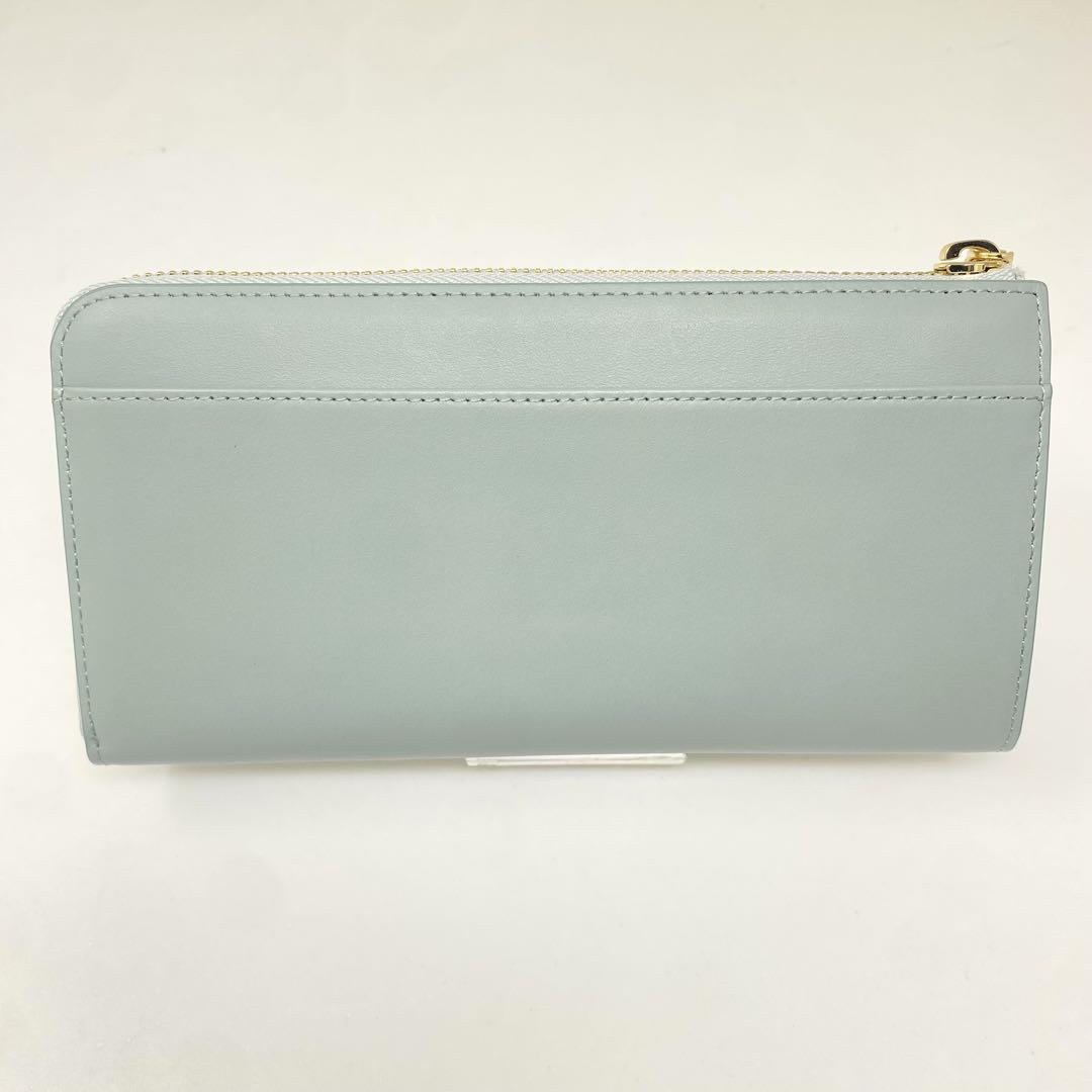 新品 LANVIN en Bleu 長財布 ヴィジュ ランバン 財布 ジップ