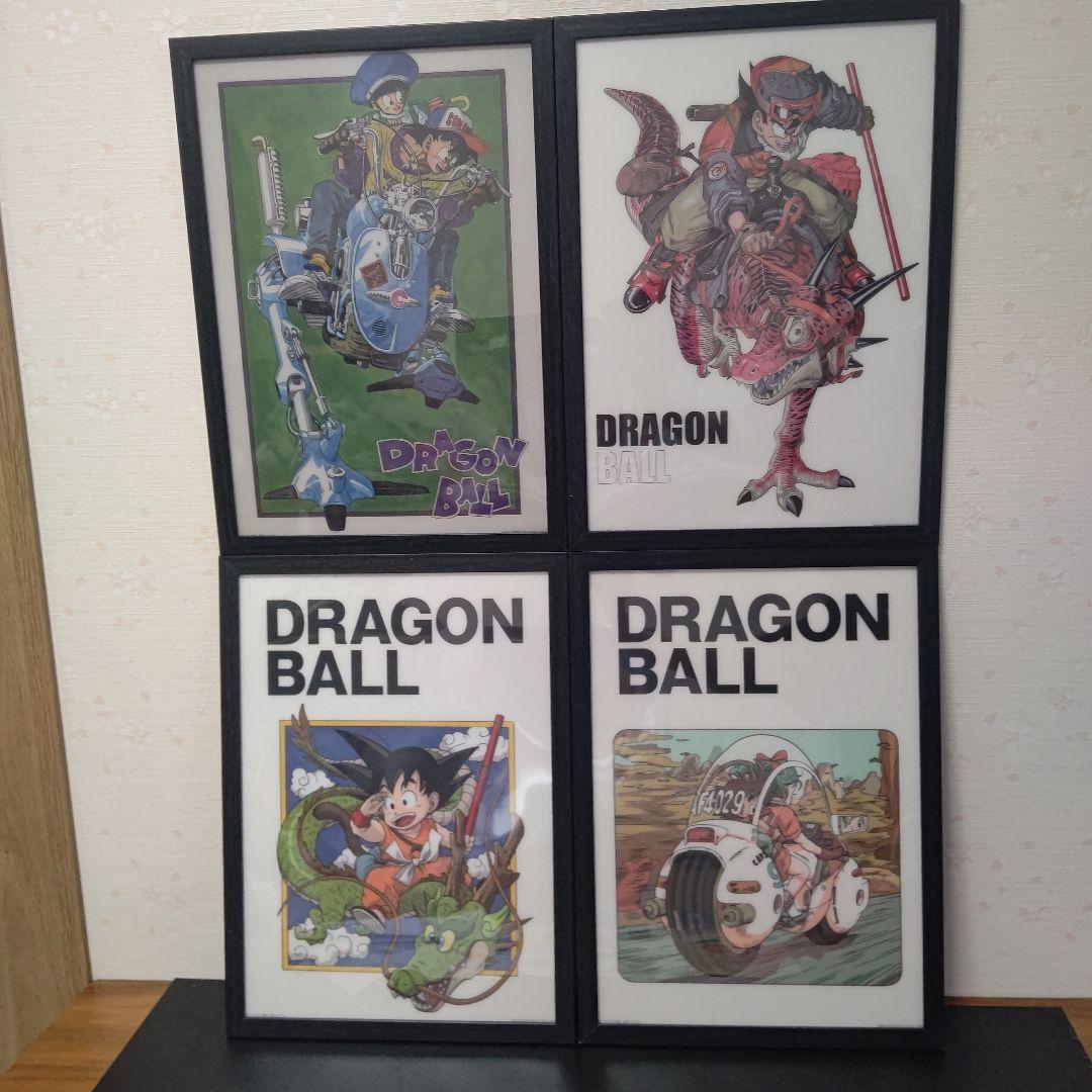 ドラゴンボール 一番くじ ビジュアルボード【新品額縁付