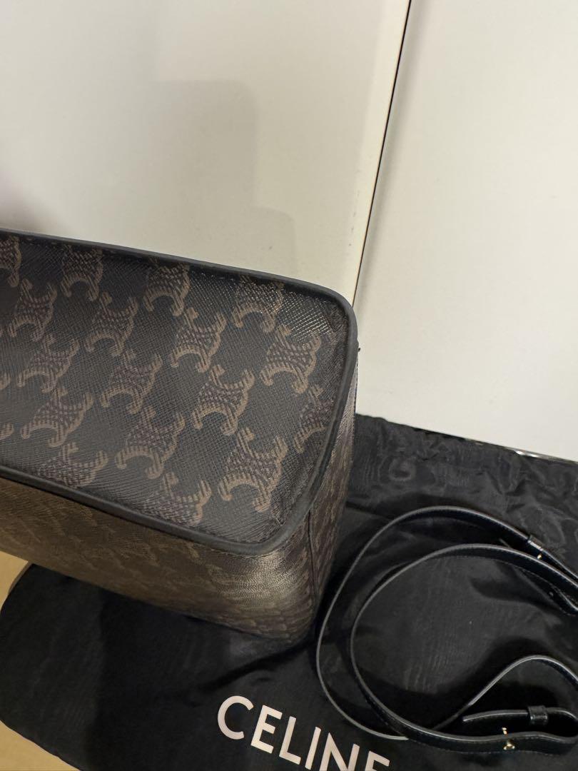 現行・美品 CELINE セリーヌ トートバッグ バーティカルカバ ミディアム
