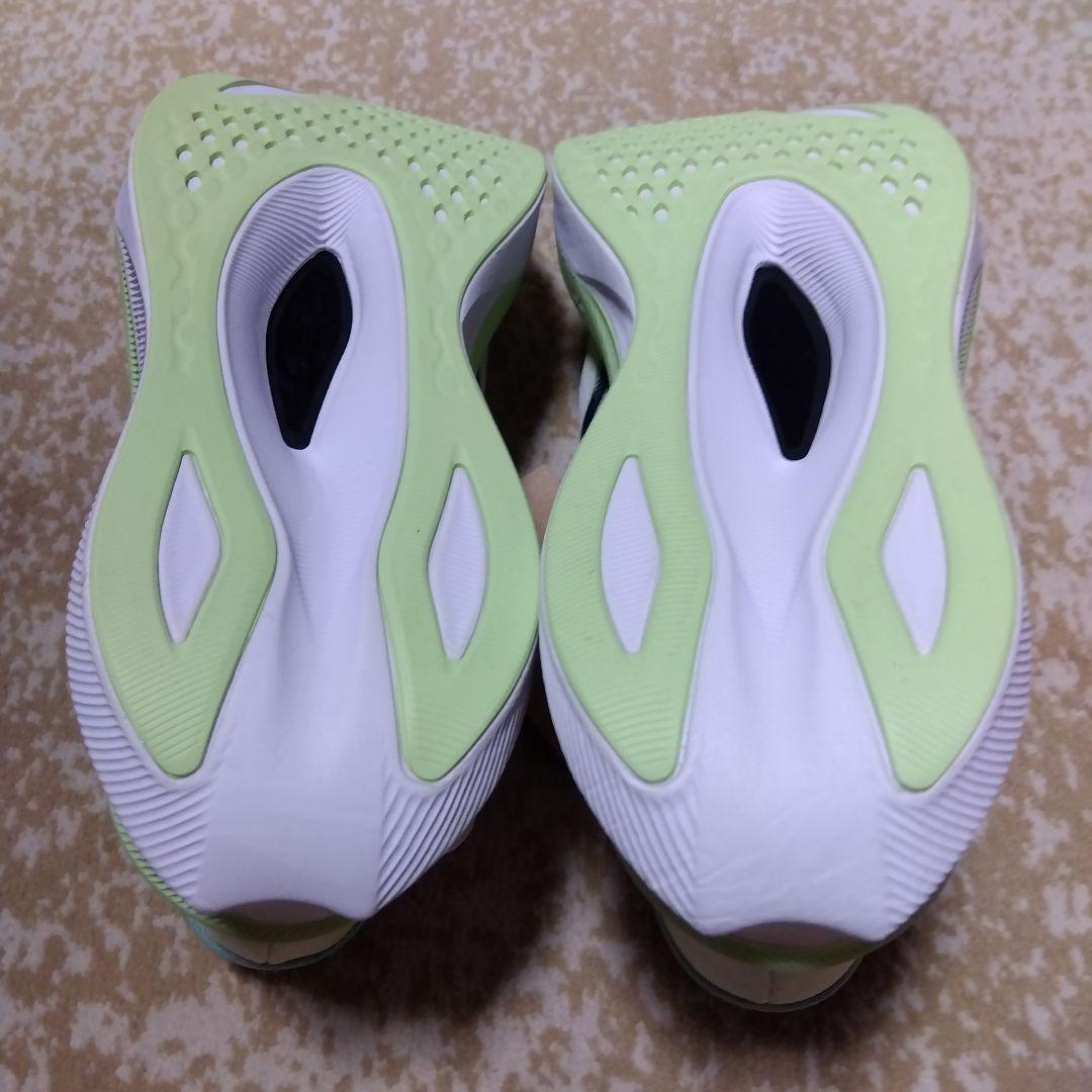 ASICS FF Turbo ランニングシューズ ホワイト/グリーン