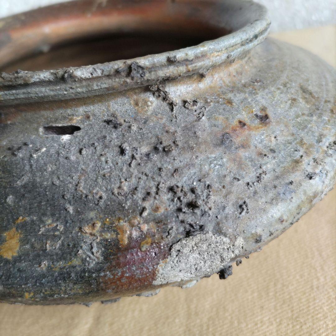 茶道具 楕円型常滑焼水指 - メルカリ