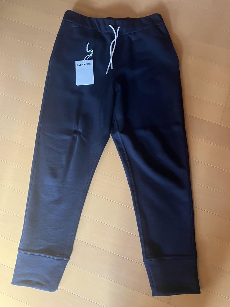 JIL SANDER + 未使用 スウェットパンツ ブラック S