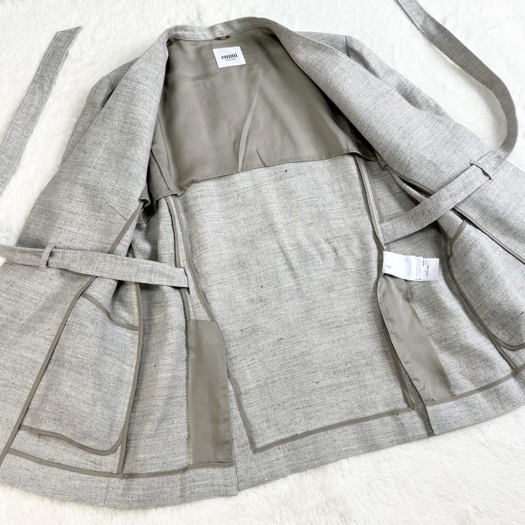 ERREMO エレモ イタリア製 美品 リネン混ジャケット 44 ERREMO エレモ イタリア製 美品 リネン混ジャケット 44 - メルカリ