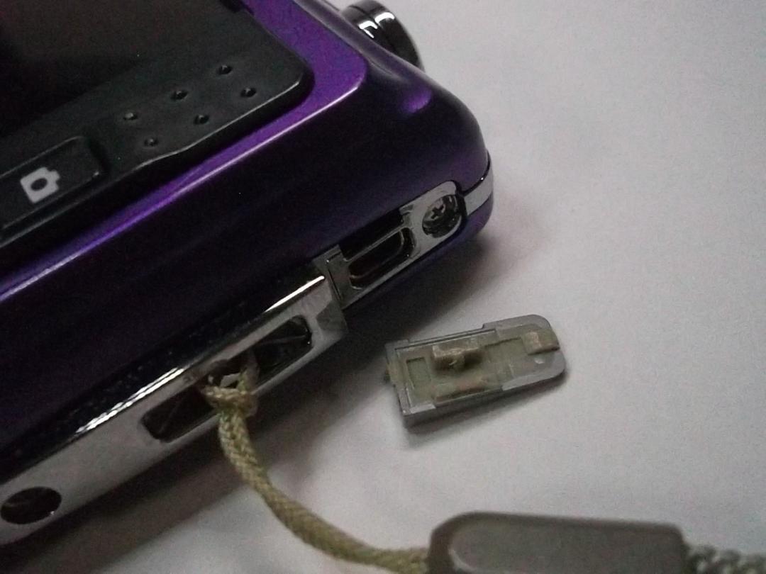 【動作品】FUJIFILM FINEPIX Z90 紫色 パープル デジカメ