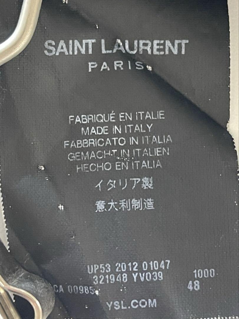 SAINT LAURENT PARIS サンローランパリ エディ期　黒　スーツ