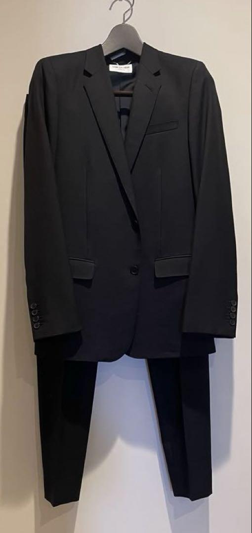 SAINT LAURENT PARIS サンローランパリ エディ期　黒　スーツ