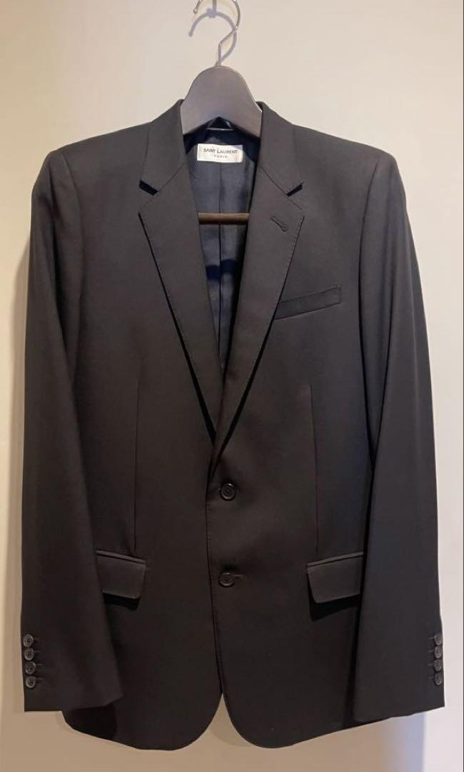 SAINT LAURENT PARIS サンローランパリ エディ期　黒　スーツ