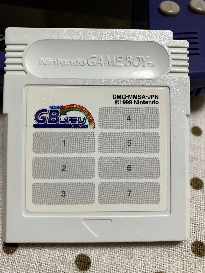 GB メモリカートリッジ
