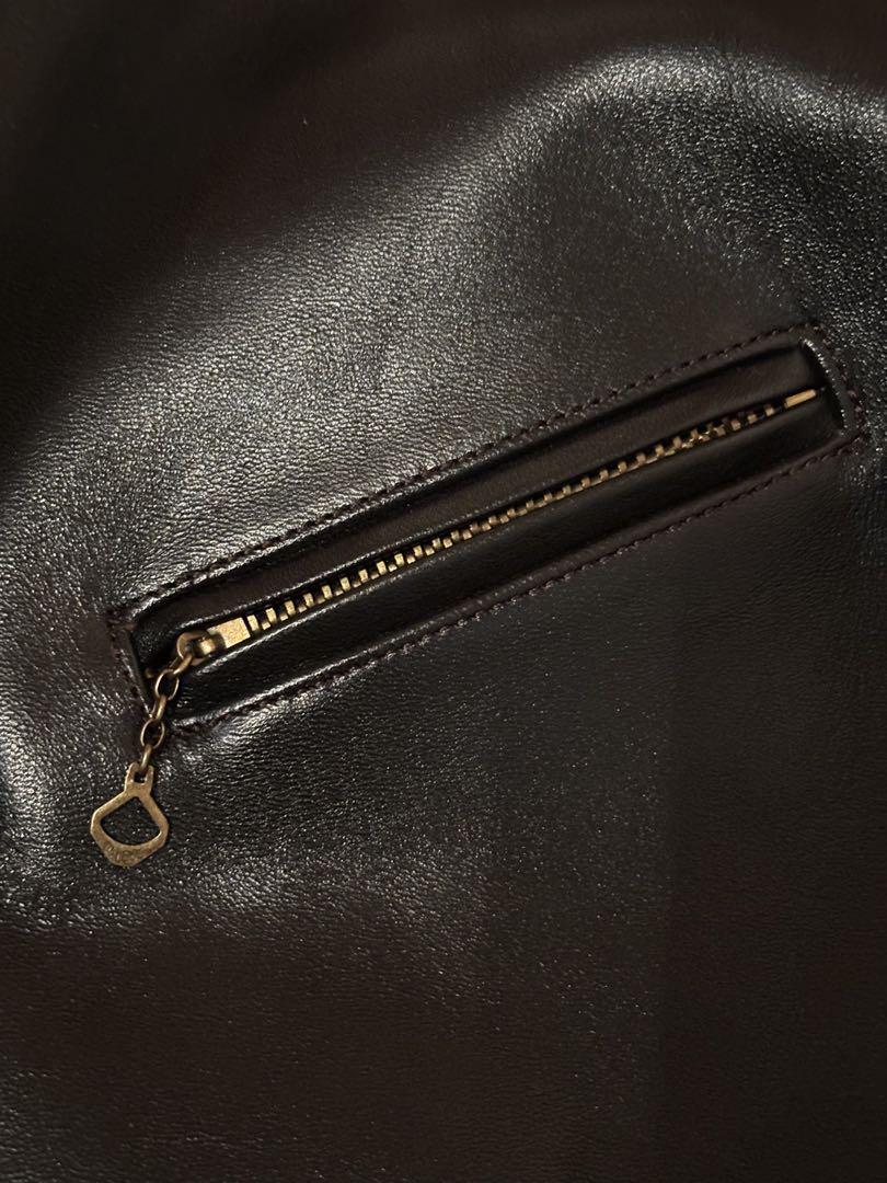 Y'2LEATHER　シングルバイカーレザージャケット　馬革　36サイズ　黒