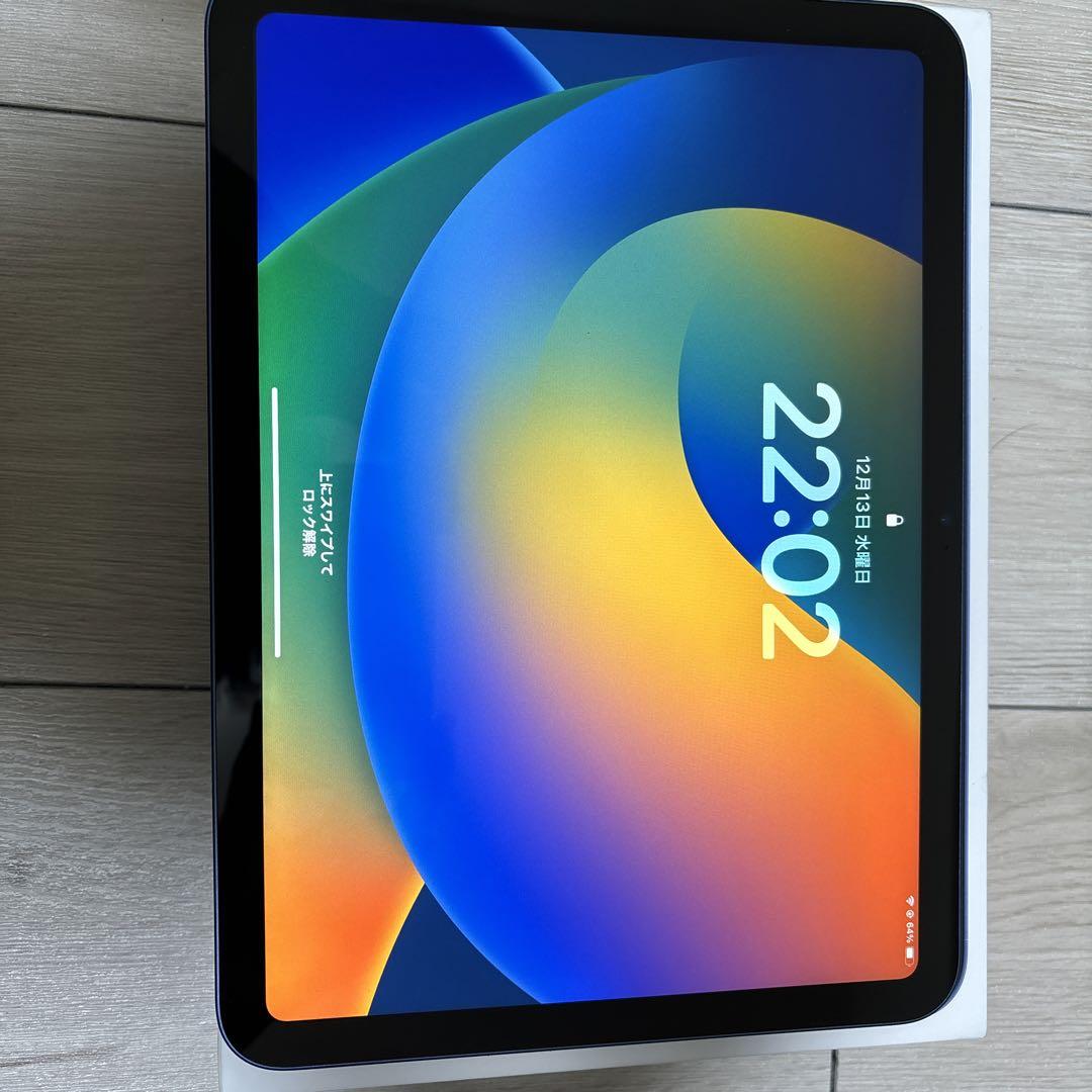 iPad第10世代　64GB WI-FIモデル