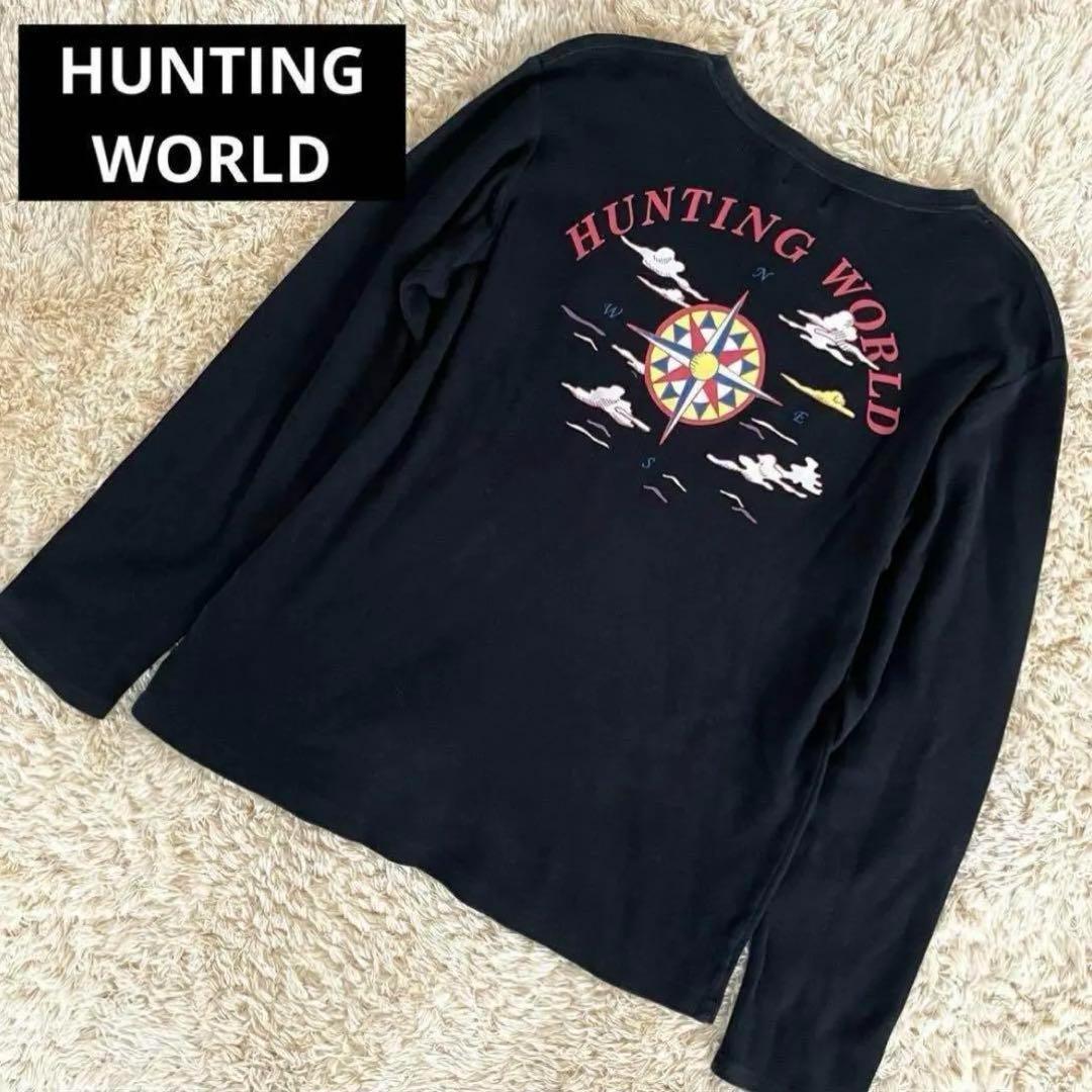 HUNTING WORLD ハンティングワールド ポケット 長袖Tシャツ 5,394円