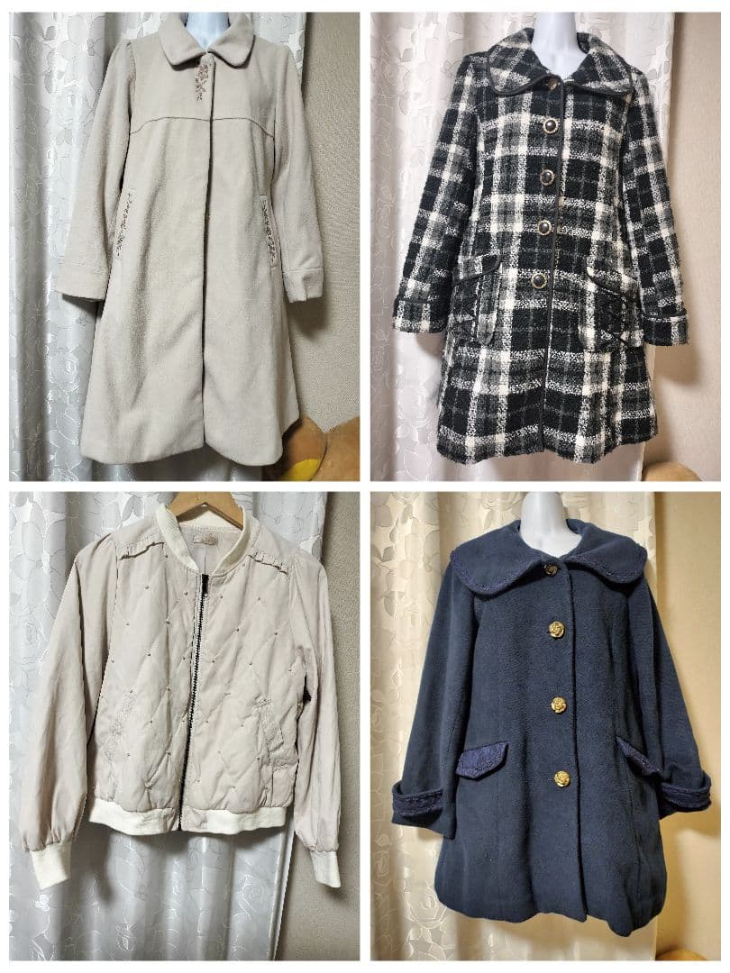 axes femme コート ブルゾン ロリータ ガーリーM・axes femme