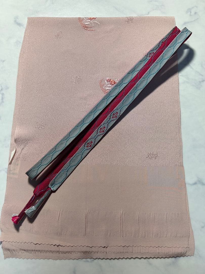 平帯締め 帯揚げセット 75