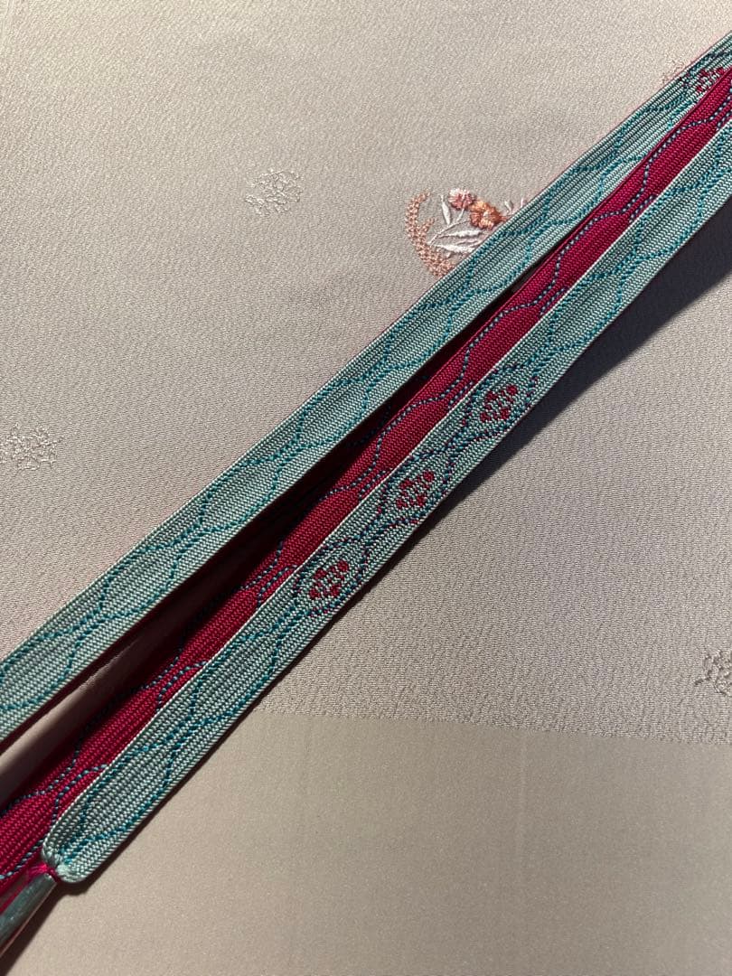 高級平帯締め☆高級帯揚げセット☆75 高級平帯締め☆高級帯揚げセット☆75