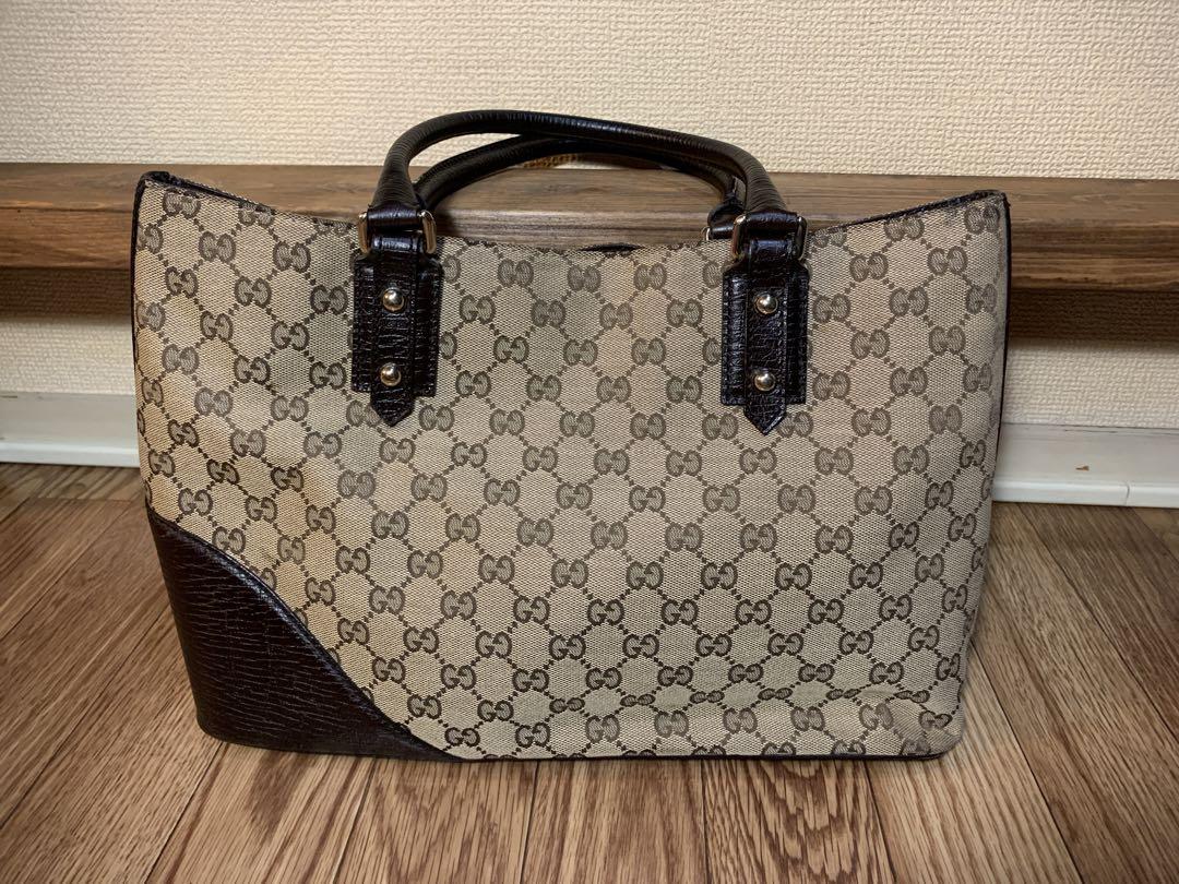GUCCI グッチシェリーライン トートバッグ ホースビット 137385 A4