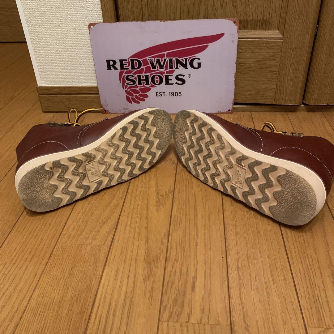 レッドウィング　8160 プレーントゥ　7D 美品　REDWING