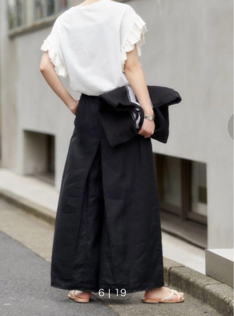 JOURNAL STANDARD  リネンタックキュロット  リネンワイドパンツ