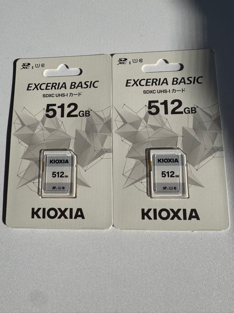 KIOXIA EXCERIA BASIC 512GB SDカード