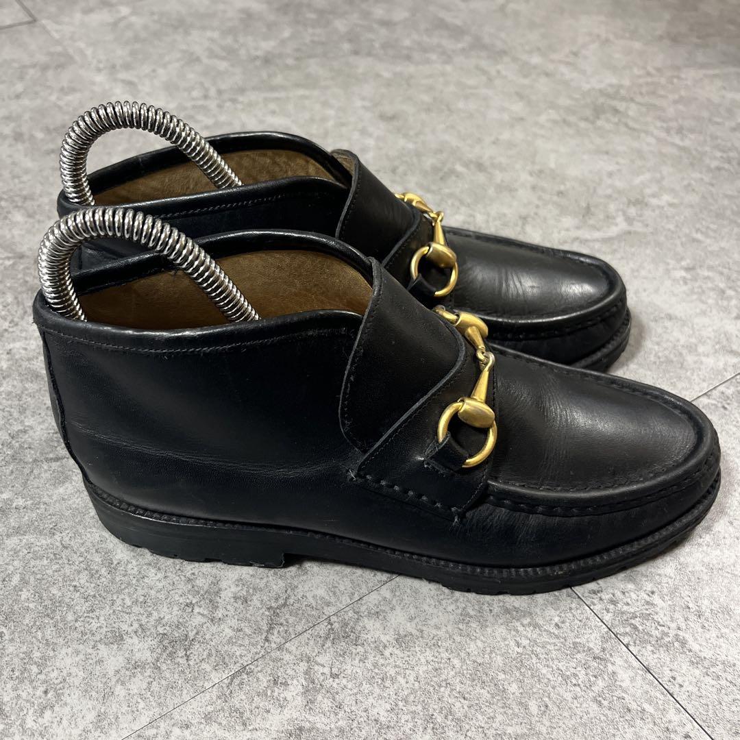 GUCCI ビットローファー ミドルカット 35.5 送料無料 - メルカリ