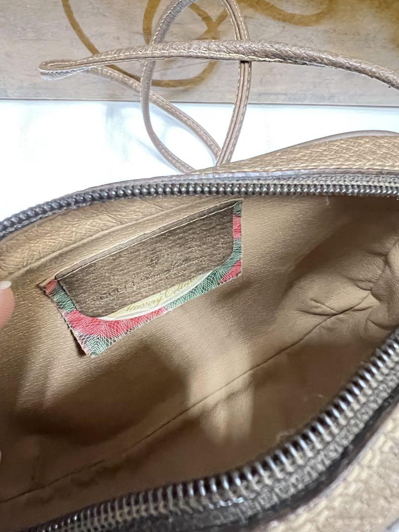 GUCCI シェリーライン　GGスプリーム　ポシェット　ショルダーバッグ　ロゴ