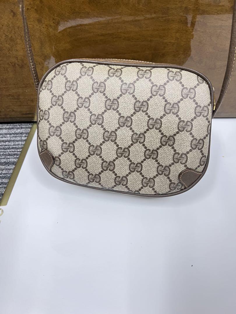 GUCCI シェリーライン　GGスプリーム　ポシェット　ショルダーバッグ　ロゴ