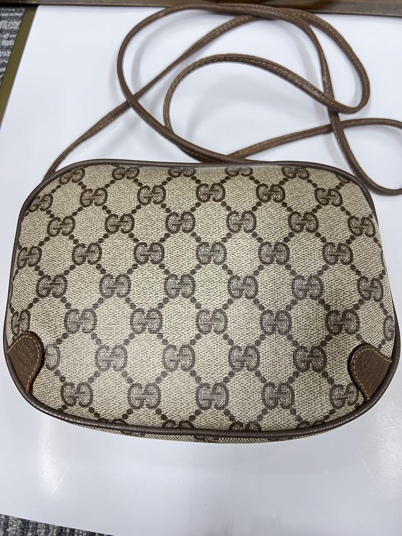 GUCCI シェリーライン　GGスプリーム　ポシェット　ショルダーバッグ　ロゴ