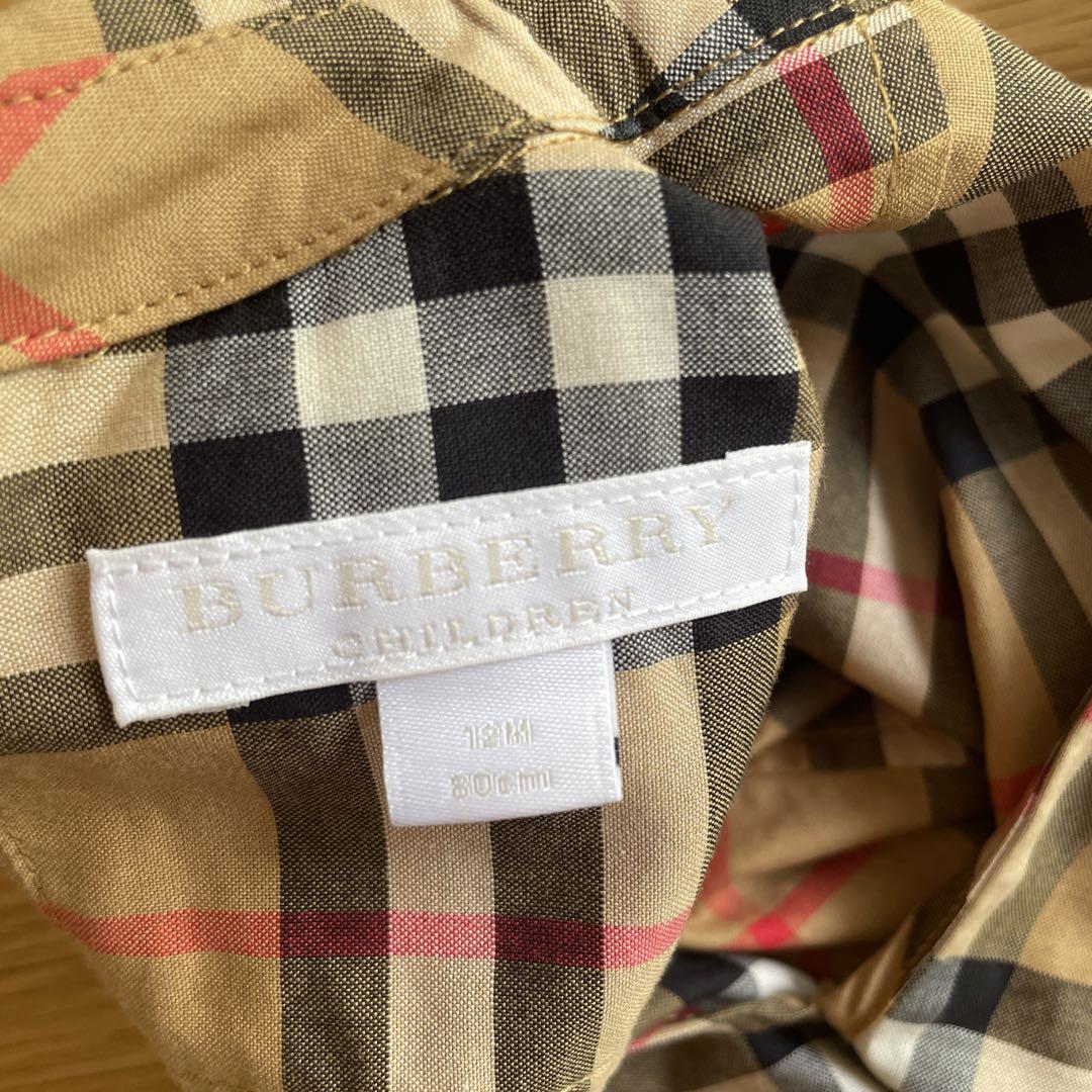 未使用バーバリーBurberryワンピース80cm