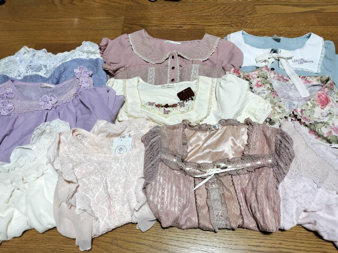 axes femme トップス ブラウス まとめ ピンク系多め 新品あり