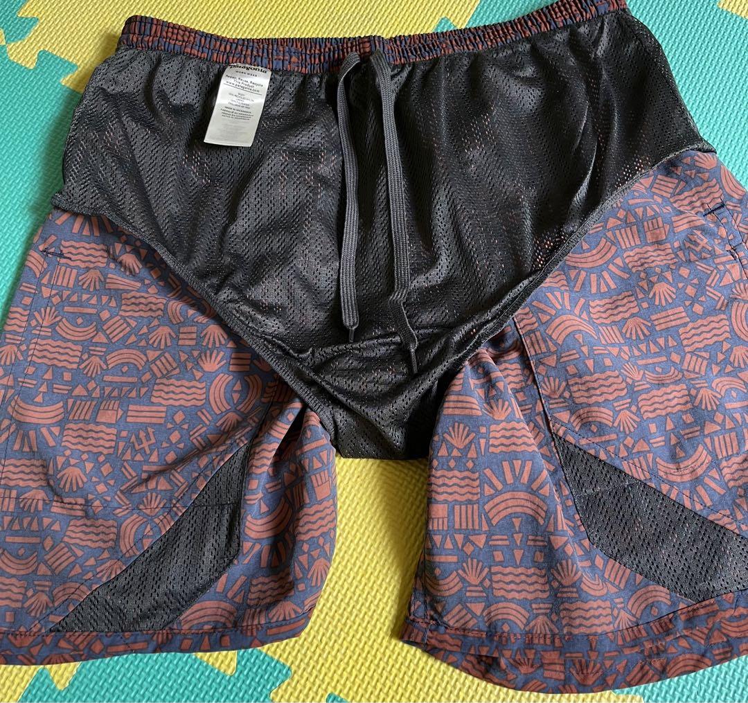 パタゴニア Patagonia バギーズ ショーツ ロング Mサイズ 柄