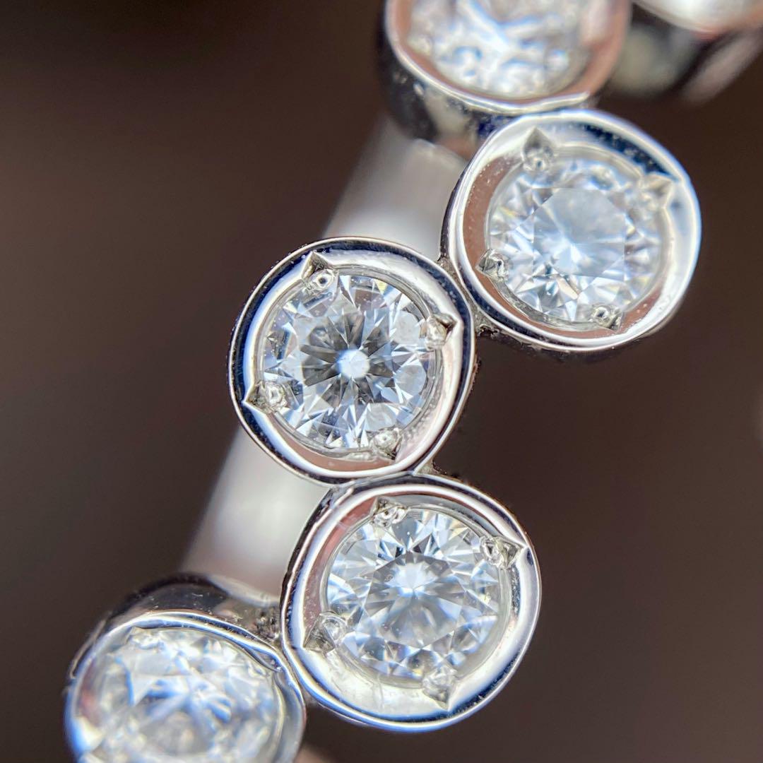 天然 ダイヤモンド H&C ハート&キューピッド 計0.50ct K18WG