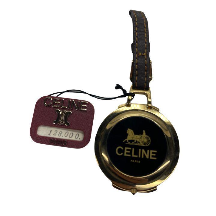 【ジャンク品】CELINE セリーヌ ヴィンテージ ポケットウォッチ