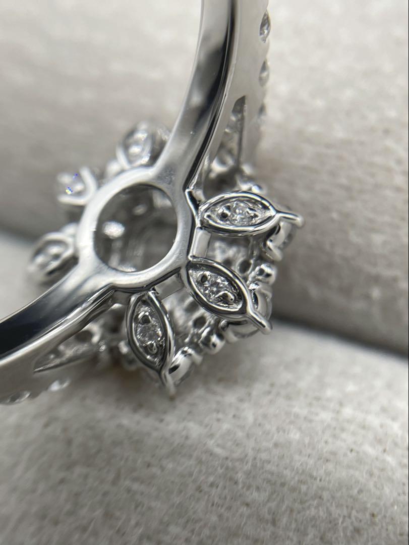 JB336★高級 ダイヤモンド0.72ct pt950 リング GIA鑑定書付