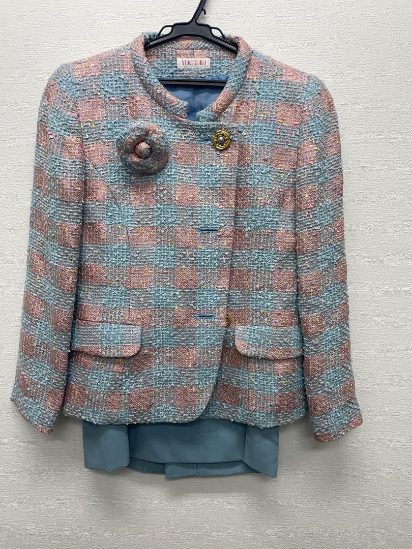 専用！2点　YUKI TORII ユキトリイ ツイードジャケット スーツセット