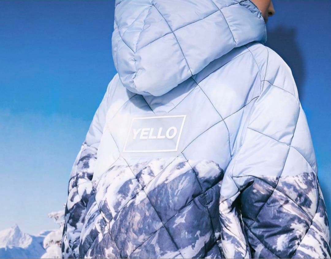 YELLO Snowy mountain puffer coat YELLO Snowy mountain puffer coat