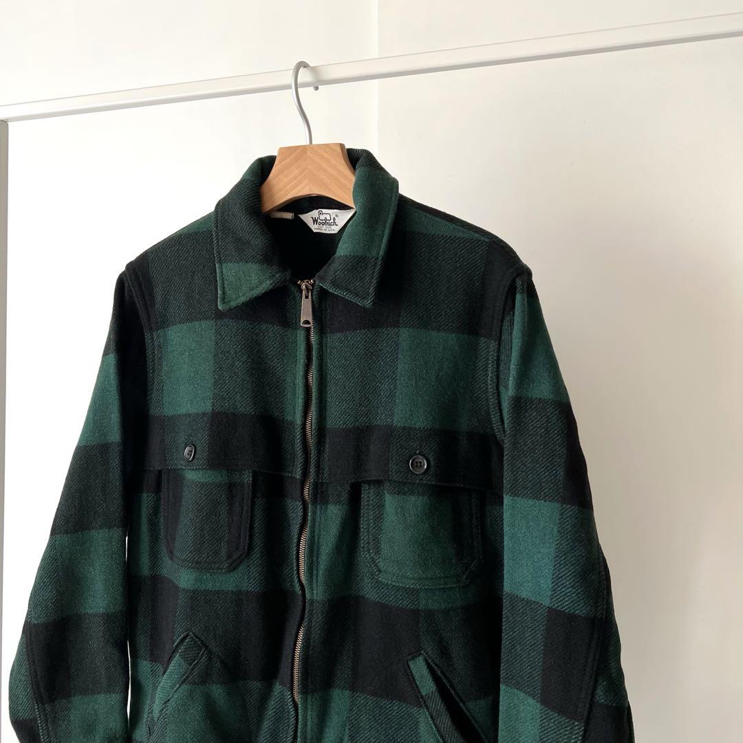 Sale【USA製】70s Woolrich白タグ マッキーノ ジャケット