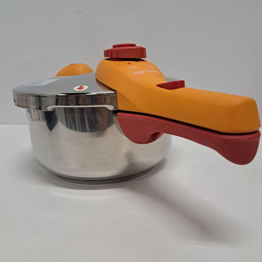 未使用 Magic Cooking MK-1 圧力鍋 3L 20cm 松居一代