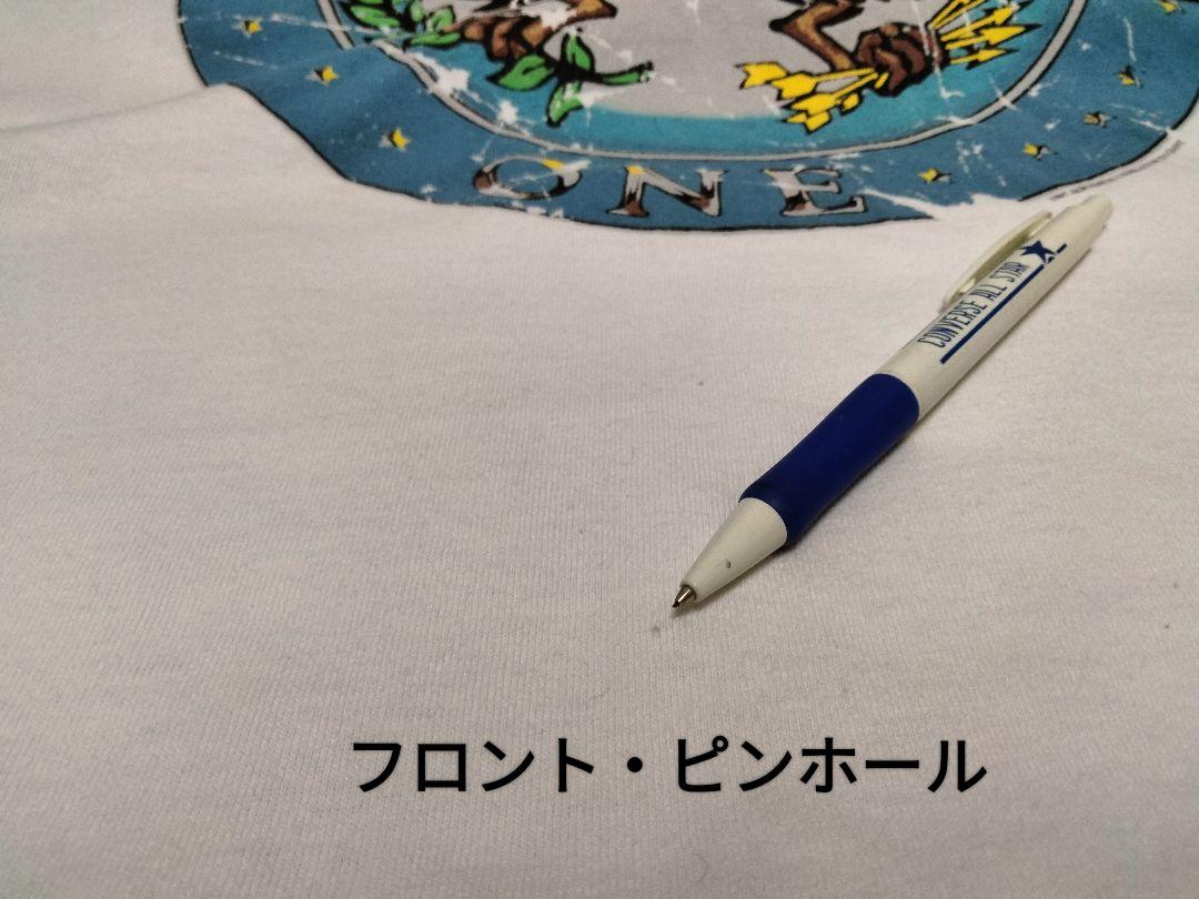 【©97ヴィンテージ】giant両面プリ七分袖T/アメリカ製AEROSMITH